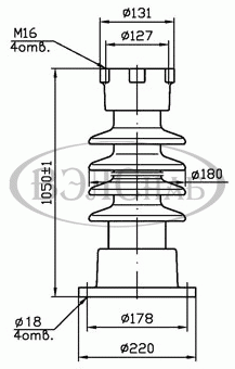 Изолятор С4-450 I М