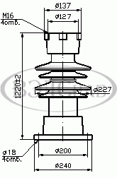 Изолятор С4-550 II М
