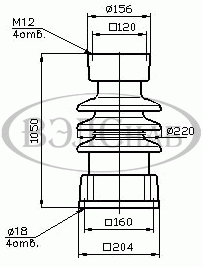 Изолятор ИОС-110-400