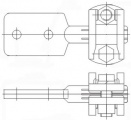 Зажим аппаратный штыревой АШМ-20-2