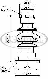 Изолятор С4-550 I М