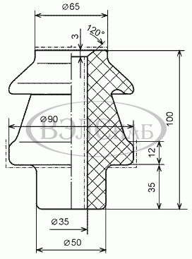 Изолятор ИПТ-1/1000.01