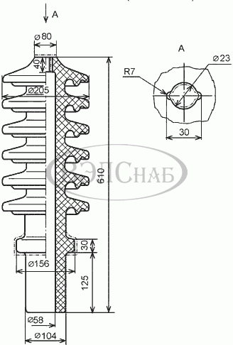 Изолятор ИПТ-35/ 630.Б01