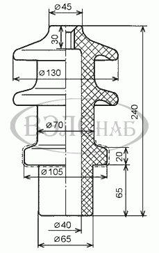 Изоляторы ИПТ-6-10/250А.01