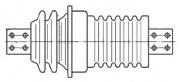 Изолятор ИПУ-10/3150-12,5 УХЛ1